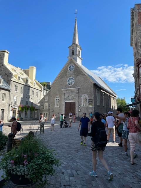 Notre Dame church Old Quebec