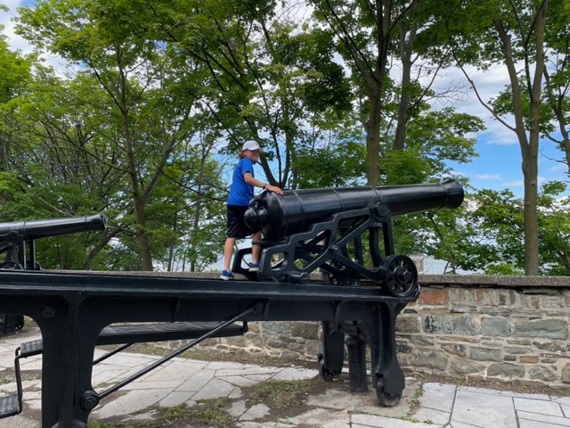 Canon in Old Quebec